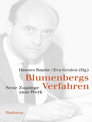 cover image of Blumenbergs Verfahren